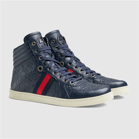 cheap gucci high top sneakers|gucci high tops for men.